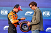 GP STATI UNITI, (L to R): Lando Norris (GBR) McLaren is presented the Pirelli Pole Position Award by Armand 'Mondo' Duplantis (SWE) Pole Vaulter.

19.10.2024. Formula 1 World Championship, Rd 19, United States Grand Prix, Austin, Texas, USA, Sprint e Qualifiche Day.

- www.xpbimages.com, EMail: requests@xpbimages.com © Copyright: Moy / XPB Images