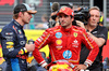 GP STATI UNITI, Sprint winner Max Verstappen (NLD) Red Bull Racing with Carlos Sainz Jr (ESP) Ferrari in parc ferme.

19.10.2024. Formula 1 World Championship, Rd 19, United States Grand Prix, Austin, Texas, USA, Sprint e Qualifiche Day.

- www.xpbimages.com, EMail: requests@xpbimages.com © Copyright: Bearne / XPB Images