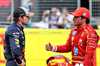 GP STATI UNITI, Sprint winner Max Verstappen (NLD) Red Bull Racing with Carlos Sainz Jr (ESP) Ferrari in parc ferme.

19.10.2024. Formula 1 World Championship, Rd 19, United States Grand Prix, Austin, Texas, USA, Sprint e Qualifiche Day.

- www.xpbimages.com, EMail: requests@xpbimages.com © Copyright: Bearne / XPB Images