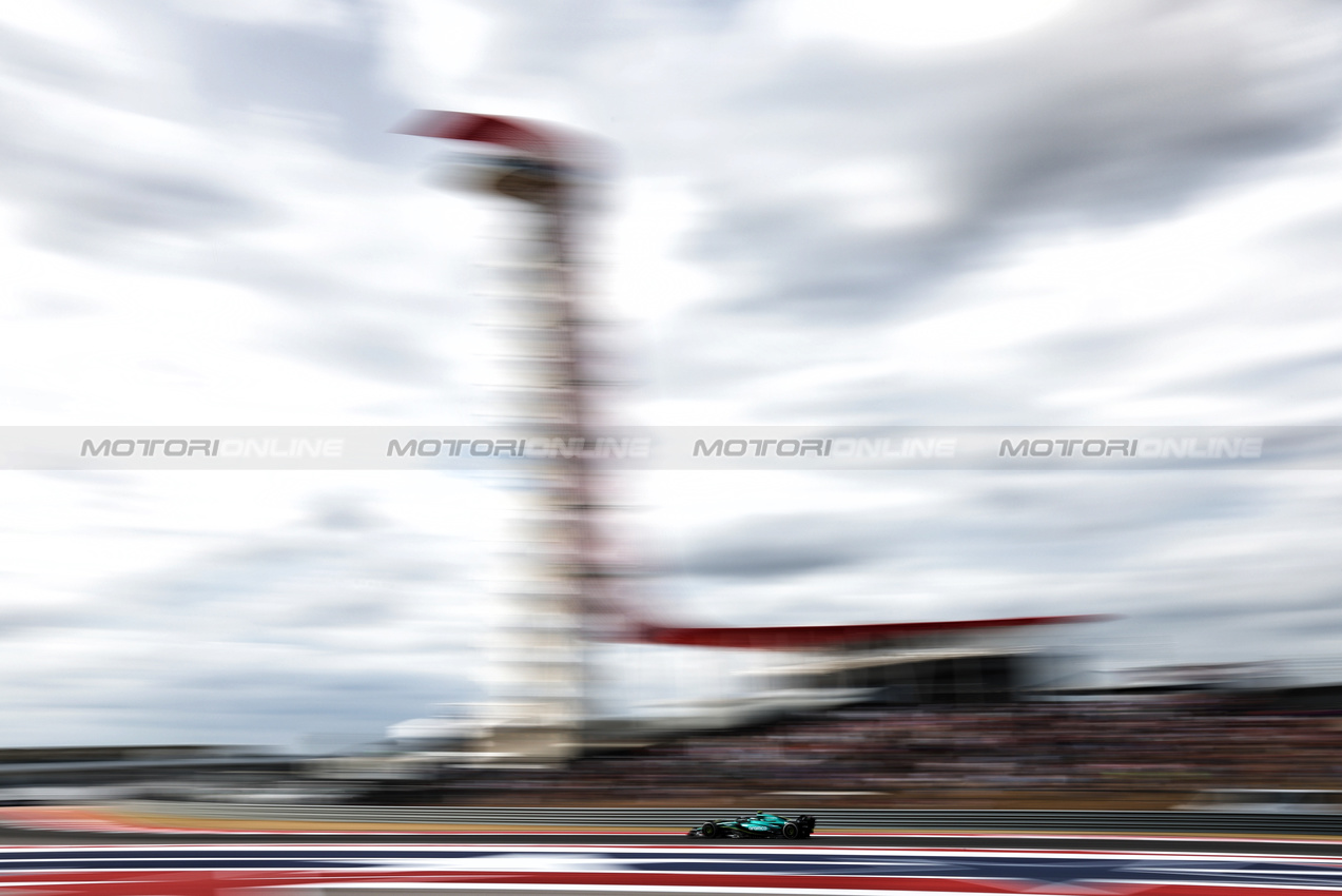 GP STATI UNITI, Fernando Alonso (ESP) Aston Martin F1 Team AMR24.

18.10.2024. Formula 1 World Championship, Rd 19, United States Grand Prix, Austin, Texas, USA, Sprint Qualifiche Day

 - www.xpbimages.com, EMail: requests@xpbimages.com © Copyright: Coates / XPB Images