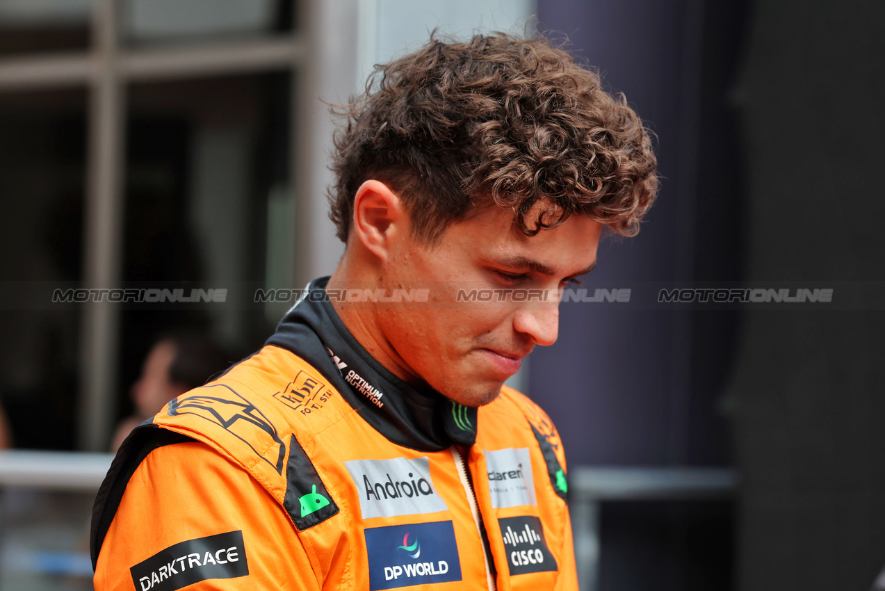 GP STATI UNITI, Lando Norris (GBR) McLaren.

18.10.2024. Formula 1 World Championship, Rd 19, United States Grand Prix, Austin, Texas, USA, Sprint Qualifiche Day

 - www.xpbimages.com, EMail: requests@xpbimages.com © Copyright: Rew / XPB Images