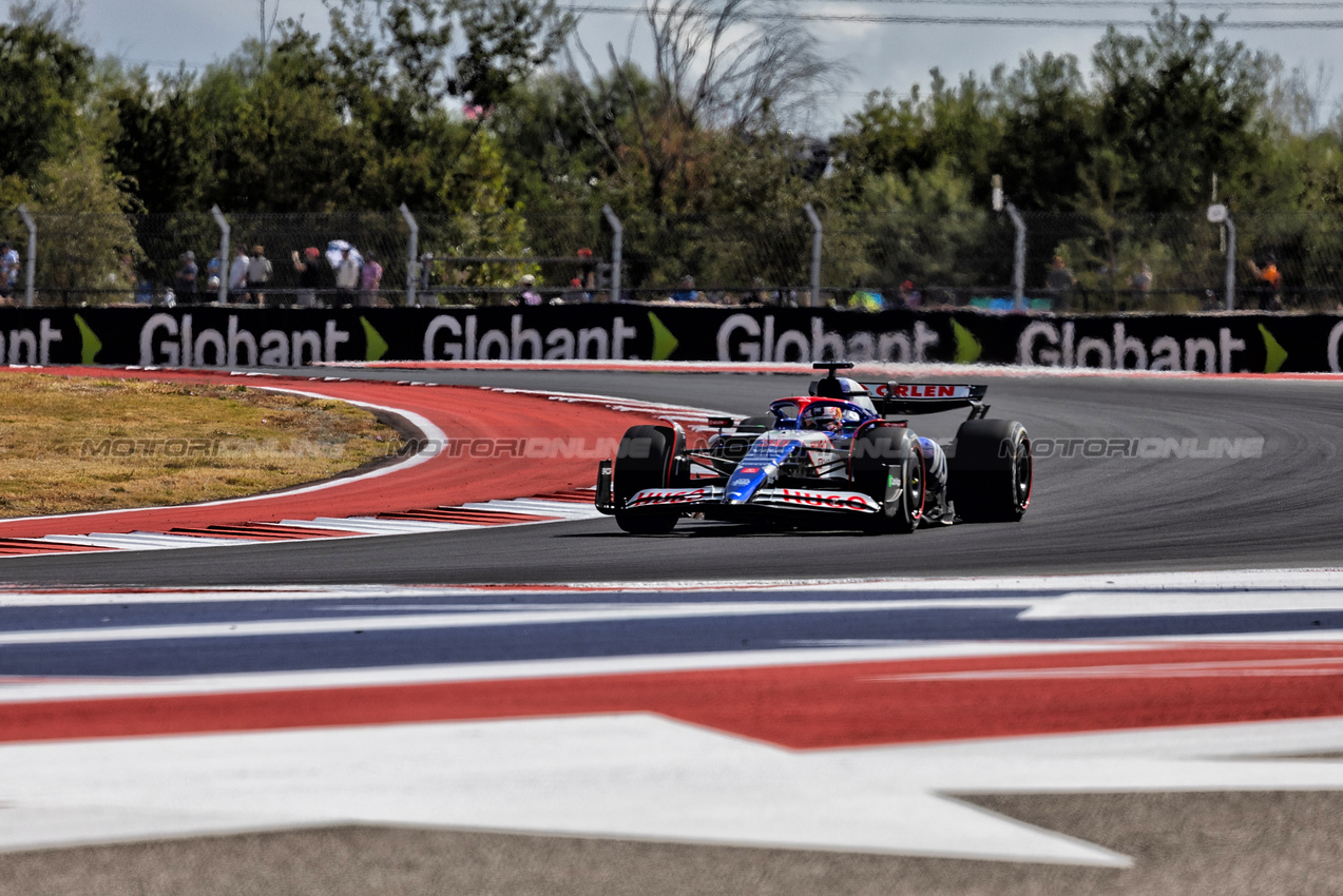 GP STATI UNITI, Liam Lawson (NZL) RB VCARB 01.

18.10.2024. Formula 1 World Championship, Rd 19, United States Grand Prix, Austin, Texas, USA, Sprint Qualifiche Day

 - www.xpbimages.com, EMail: requests@xpbimages.com © Copyright: Rew / XPB Images