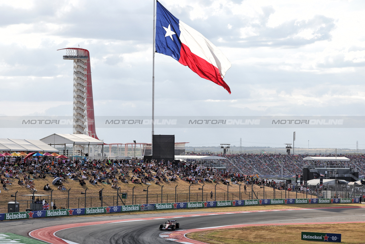 GP STATI UNITI, Charles Leclerc (MON) Ferrari SF-24.

18.10.2024. Formula 1 World Championship, Rd 19, United States Grand Prix, Austin, Texas, USA, Sprint Qualifiche Day

- www.xpbimages.com, EMail: requests@xpbimages.com © Copyright: Bearne / XPB Images