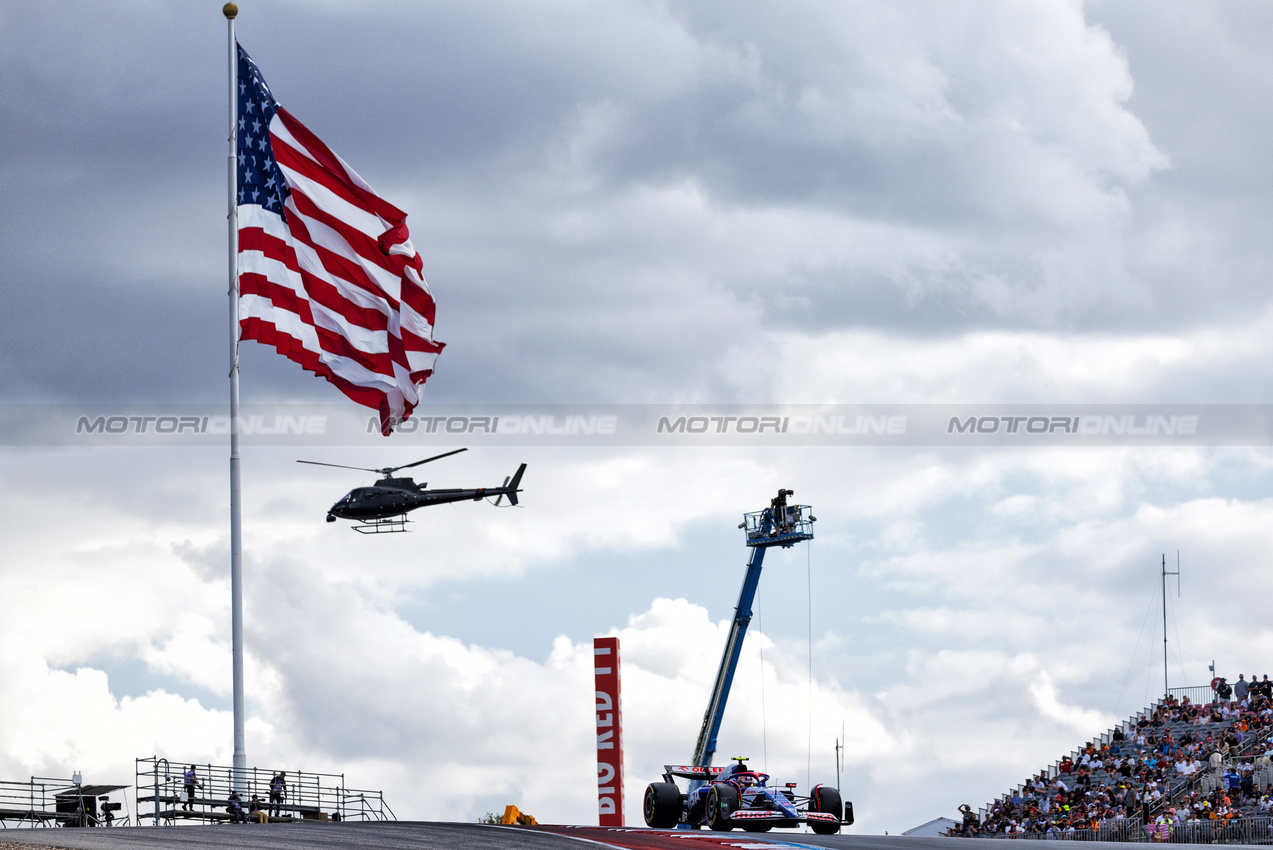 GP STATI UNITI, Yuki Tsunoda (JPN) RB VCARB 01.

18.10.2024. Formula 1 World Championship, Rd 19, United States Grand Prix, Austin, Texas, USA, Sprint Qualifiche Day

 - www.xpbimages.com, EMail: requests@xpbimages.com © Copyright: Rew / XPB Images