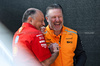 GP STATI UNITI, (L to R): Frederic Vasseur (FRA) Ferrari Team Principal with Zak Brown (USA) McLaren Executive Director.

18.10.2024. Formula 1 World Championship, Rd 19, United States Grand Prix, Austin, Texas, USA, Sprint Qualifiche Day

- www.xpbimages.com, EMail: requests@xpbimages.com © Copyright: Price / XPB Images