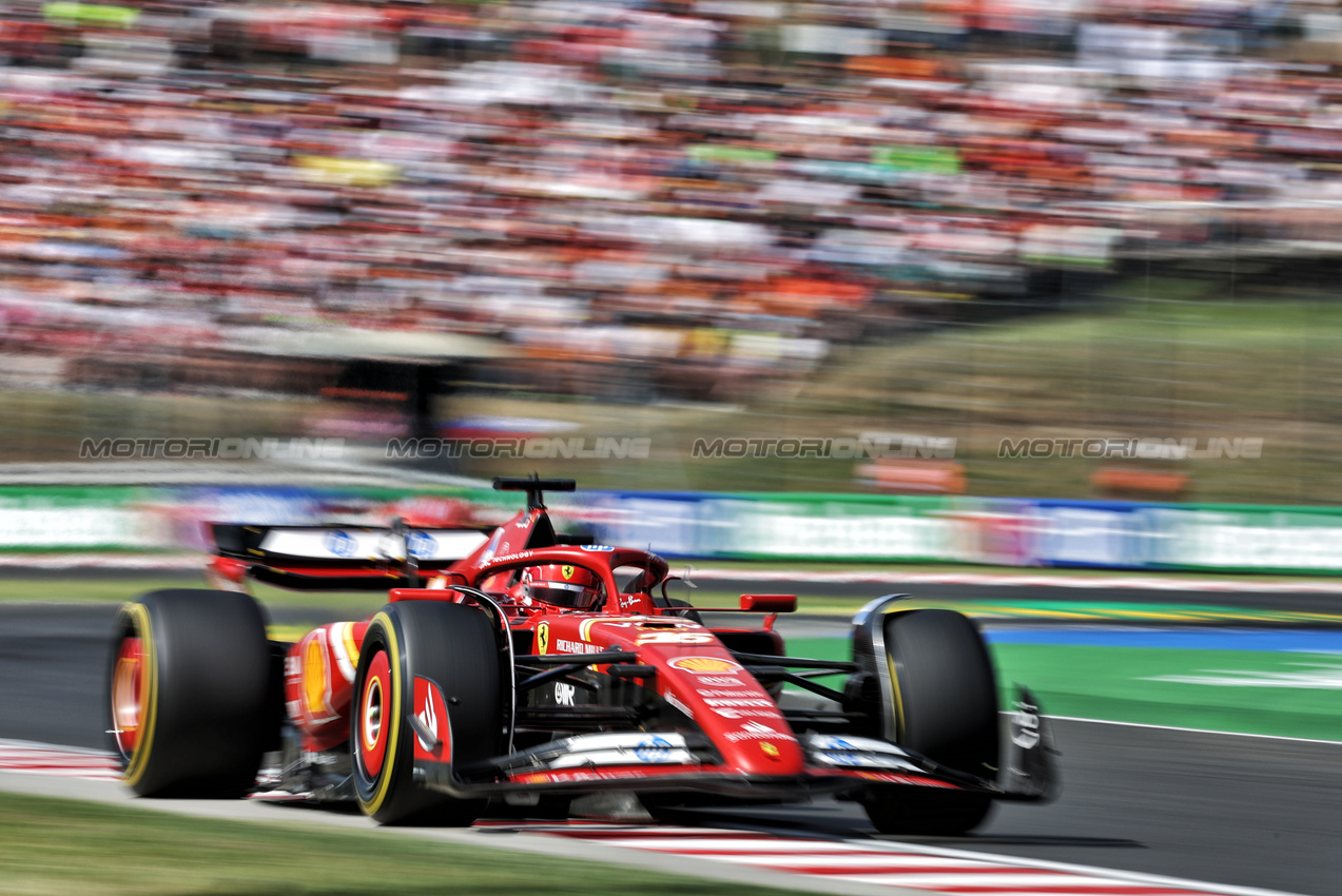 GP UNGHERIA, Charles Leclerc (MON) Ferrari SF-24.

21.07.2024. Formula 1 World Championship, Rd 13, Hungarian Grand Prix, Budapest, Hungary, Gara Day.

- www.xpbimages.com, EMail: requests@xpbimages.com © Copyright: Bearne / XPB Images