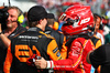 GP UNGHERIA, (L to R): Gara winner Oscar Piastri (AUS) McLaren celebrates in parc ferme with Charles Leclerc (MON) Ferrari.

21.07.2024. Formula 1 World Championship, Rd 13, Hungarian Grand Prix, Budapest, Hungary, Gara Day.

 - www.xpbimages.com, EMail: requests@xpbimages.com © Copyright: Coates / XPB Images