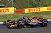 GP UNGHERIA, Max Verstappen (NLD) Red Bull Racing RB20; Lando Norris (GBR) McLaren MCL38; e Oscar Piastri (AUS) McLaren MCL38, at the partenza of the race.

21.07.2024. Formula 1 World Championship, Rd 13, Hungarian Grand Prix, Budapest, Hungary, Gara Day.

- www.xpbimages.com, EMail: requests@xpbimages.com © Copyright: Charniaux / XPB Images