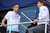 GP UNGHERIA, (L to R): Fabrice Moncade, Williams Racing Chief Engineer, Computing Science with James Vowles (GBR) Williams Racing Team Principal.

18.07.2024. Formula 1 World Championship, Rd 13, Hungarian Grand Prix, Budapest, Hungary, Preparation Day.

- www.xpbimages.com, EMail: requests@xpbimages.com © Copyright: Bearne / XPB Images