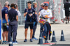 GP UNGHERIA, Sergio Perez (MEX) Red Bull Racing returns to the pits after crashing out in qualifying.

20.07.2024. Formula 1 World Championship, Rd 13, Hungarian Grand Prix, Budapest, Hungary, Qualifiche Day.

- www.xpbimages.com, EMail: requests@xpbimages.com © Copyright: Batchelor / XPB Images