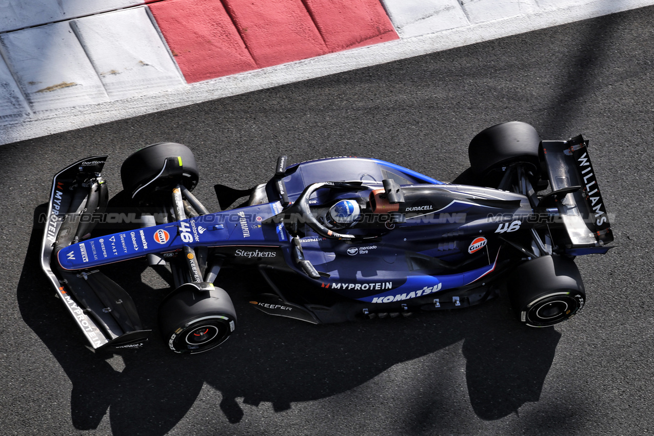 TEST ABU DHABI, Luke Browning (GBR) Williams Racing FW46 Academy Driver.

10.12.2024. Formula 1 Testing, Yas Marina Circuit, Abu Dhabi, Tuesday.

- www.xpbimages.com, EMail: requests@xpbimages.com © Copyright: Bearne / XPB Images