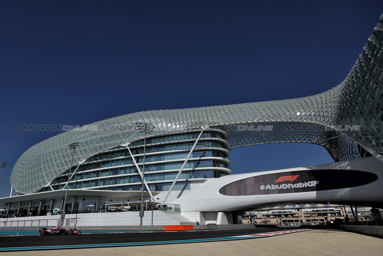 TEST ABU DHABI, Paul Aron (EST) Alpine F1 Team A524.

10.12.2024. Formula 1 Testing, Yas Marina Circuit, Abu Dhabi, Tuesday.

- www.xpbimages.com, EMail: requests@xpbimages.com © Copyright: Moy / XPB Images