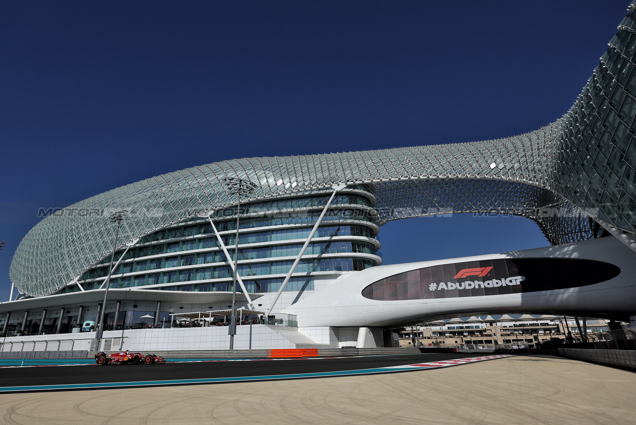 TEST ABU DHABI, Charles Leclerc (MON) Ferrari SF-24.

10.12.2024. Formula 1 Testing, Yas Marina Circuit, Abu Dhabi, Tuesday.

- www.xpbimages.com, EMail: requests@xpbimages.com © Copyright: Moy / XPB Images