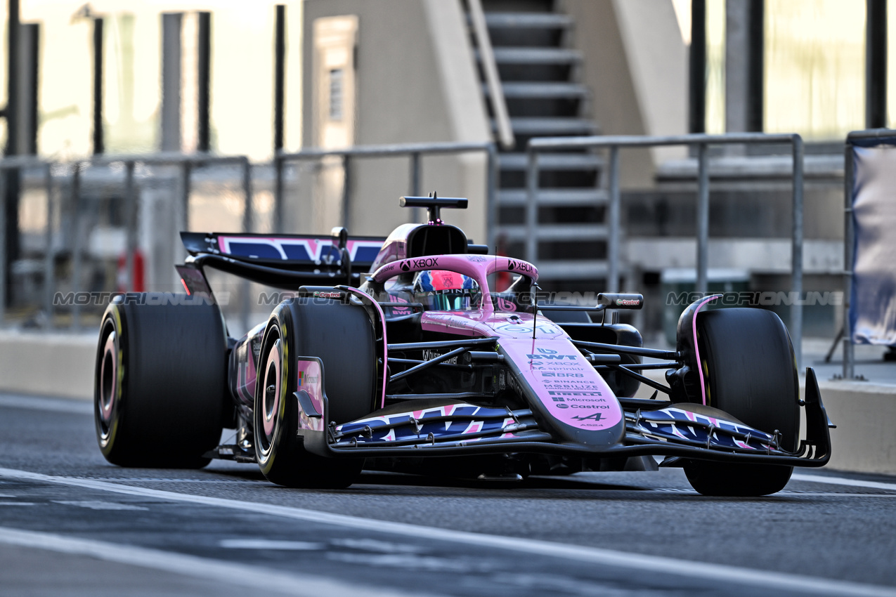 TEST ABU DHABI, Jack Doohan (AUS) Alpine F1 Team A524.

10.12.2024. Formula 1 Testing, Yas Marina Circuit, Abu Dhabi, Tuesday.

- www.xpbimages.com, EMail: requests@xpbimages.com © Copyright: Price / XPB Images