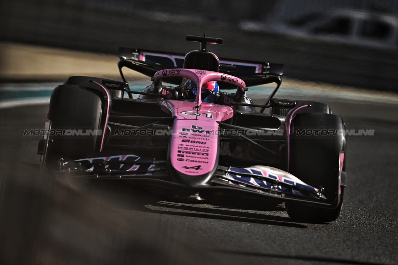 TEST ABU DHABI, Jack Doohan (AUS) Alpine F1 Team A524.

10.12.2024. Formula 1 Testing, Yas Marina Circuit, Abu Dhabi, Tuesday.

- www.xpbimages.com, EMail: requests@xpbimages.com © Copyright: Price / XPB Images