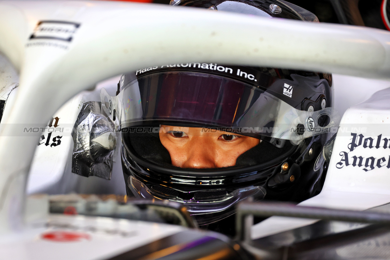 TEST ABU DHABI, Ryo Hirakawa (JPN) Haas VF-24 Test Driver.

10.12.2024. Formula 1 Testing, Yas Marina Circuit, Abu Dhabi, Tuesday.

- www.xpbimages.com, EMail: requests@xpbimages.com © Copyright: Batchelor / XPB Images