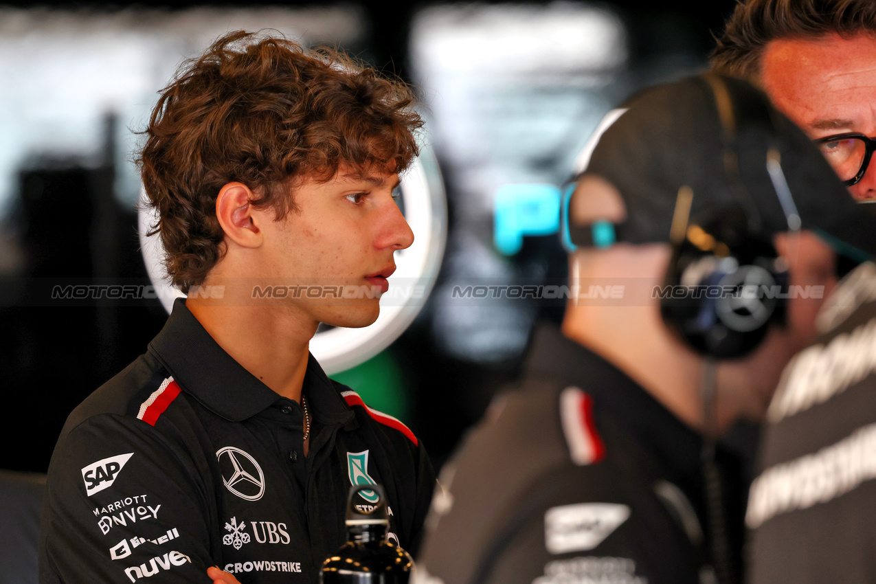 TEST ABU DHABI, Andrea Kimi Antonelli (ITA) Mercedes AMG F1.

10.12.2024. Formula 1 Testing, Yas Marina Circuit, Abu Dhabi, Tuesday.

- www.xpbimages.com, EMail: requests@xpbimages.com © Copyright: Batchelor / XPB Images