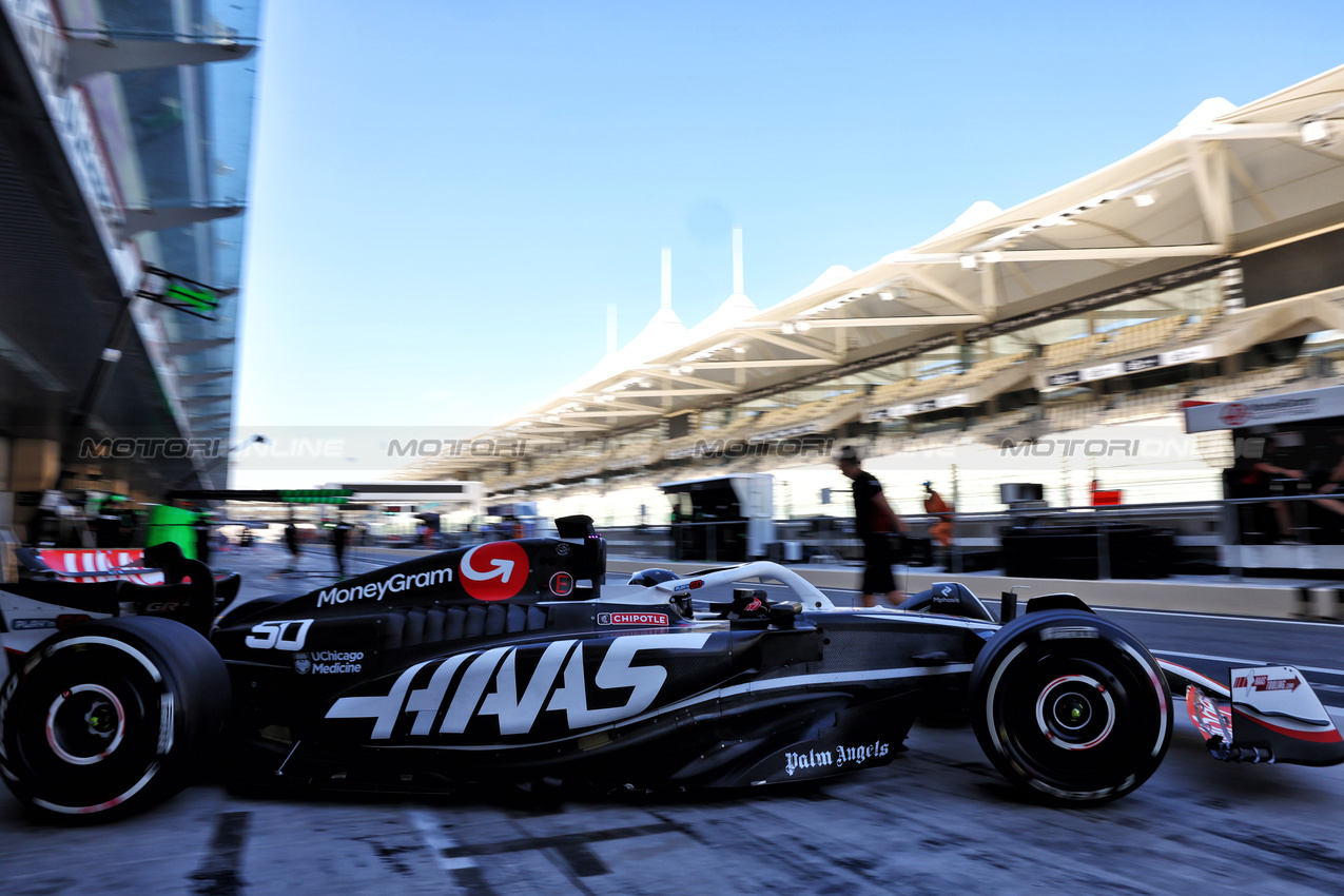 TEST ABU DHABI, Ryo Hirakawa (JPN) Haas VF-24 Test Driver.

10.12.2024. Formula 1 Testing, Yas Marina Circuit, Abu Dhabi, Tuesday.

- www.xpbimages.com, EMail: requests@xpbimages.com © Copyright: Batchelor / XPB Images