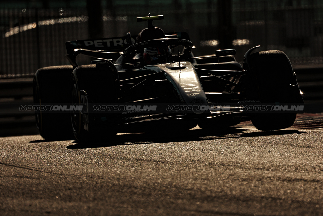 TEST ABU DHABI, Andrea Kimi Antonelli (ITA) Mercedes AMG F1 W15.

10.12.2024. Formula 1 Testing, Yas Marina Circuit, Abu Dhabi, Tuesday.

- www.xpbimages.com, EMail: requests@xpbimages.com © Copyright: Moy / XPB Images