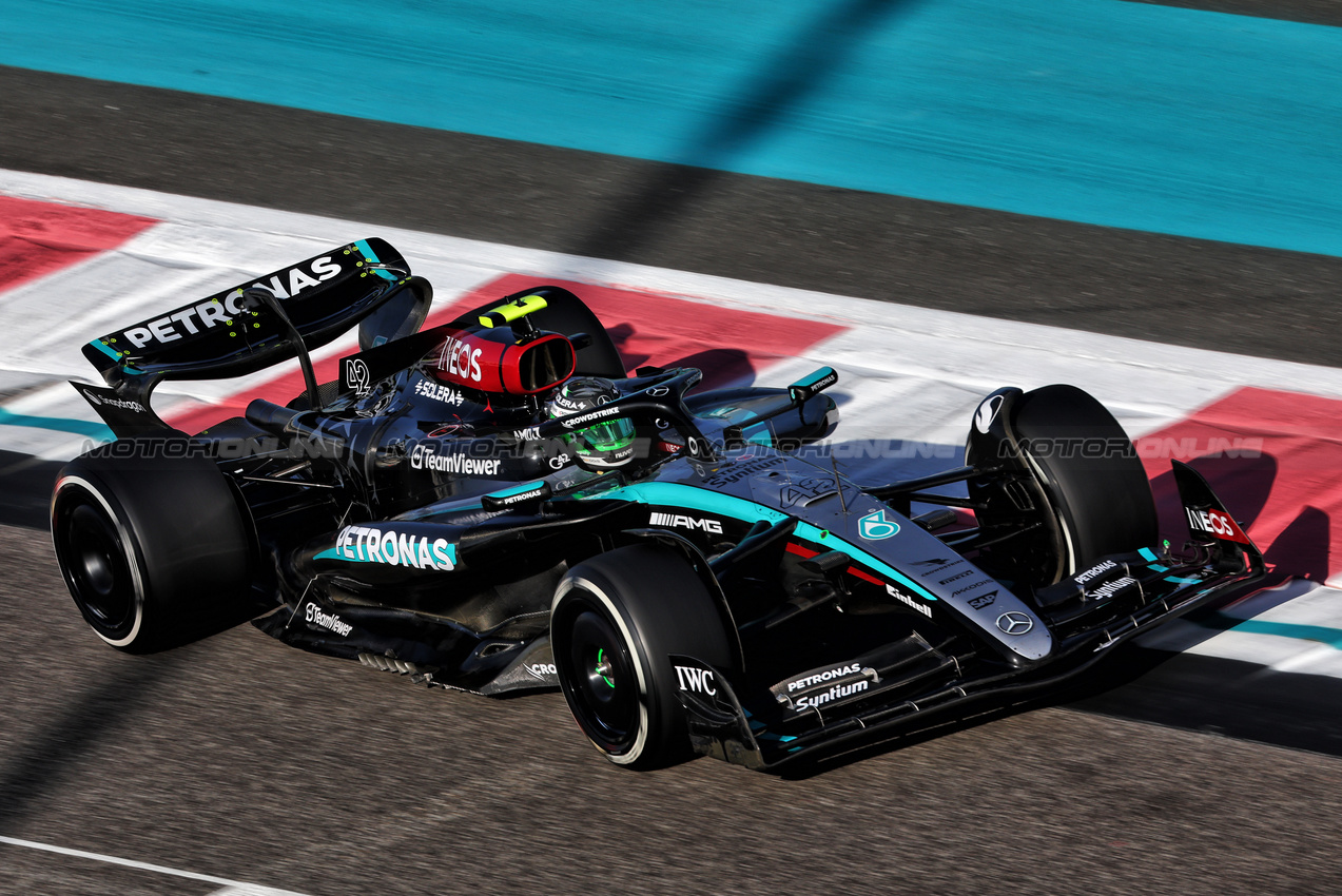 TEST ABU DHABI, Frederik Vesti (DEN) Mercedes AMG F1 W15 Reserve Driver.

10.12.2024. Formula 1 Testing, Yas Marina Circuit, Abu Dhabi, Tuesday.

- www.xpbimages.com, EMail: requests@xpbimages.com © Copyright: Batchelor / XPB Images