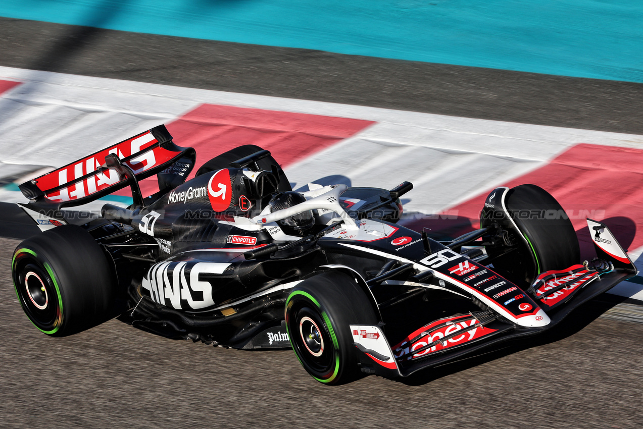TEST ABU DHABI, Ryo Hirakawa (JPN) Haas VF-24 Test Driver.

10.12.2024. Formula 1 Testing, Yas Marina Circuit, Abu Dhabi, Tuesday.

- www.xpbimages.com, EMail: requests@xpbimages.com © Copyright: Batchelor / XPB Images