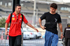 TEST ABU DHABI, (L to R): Antonio Fuoco (ITA) Ferrari Test Driver with Charles Leclerc (MON) Ferrari.

10.12.2024. Formula 1 Testing, Yas Marina Circuit, Abu Dhabi, Tuesday.

- www.xpbimages.com, EMail: requests@xpbimages.com © Copyright: Moy / XPB Images