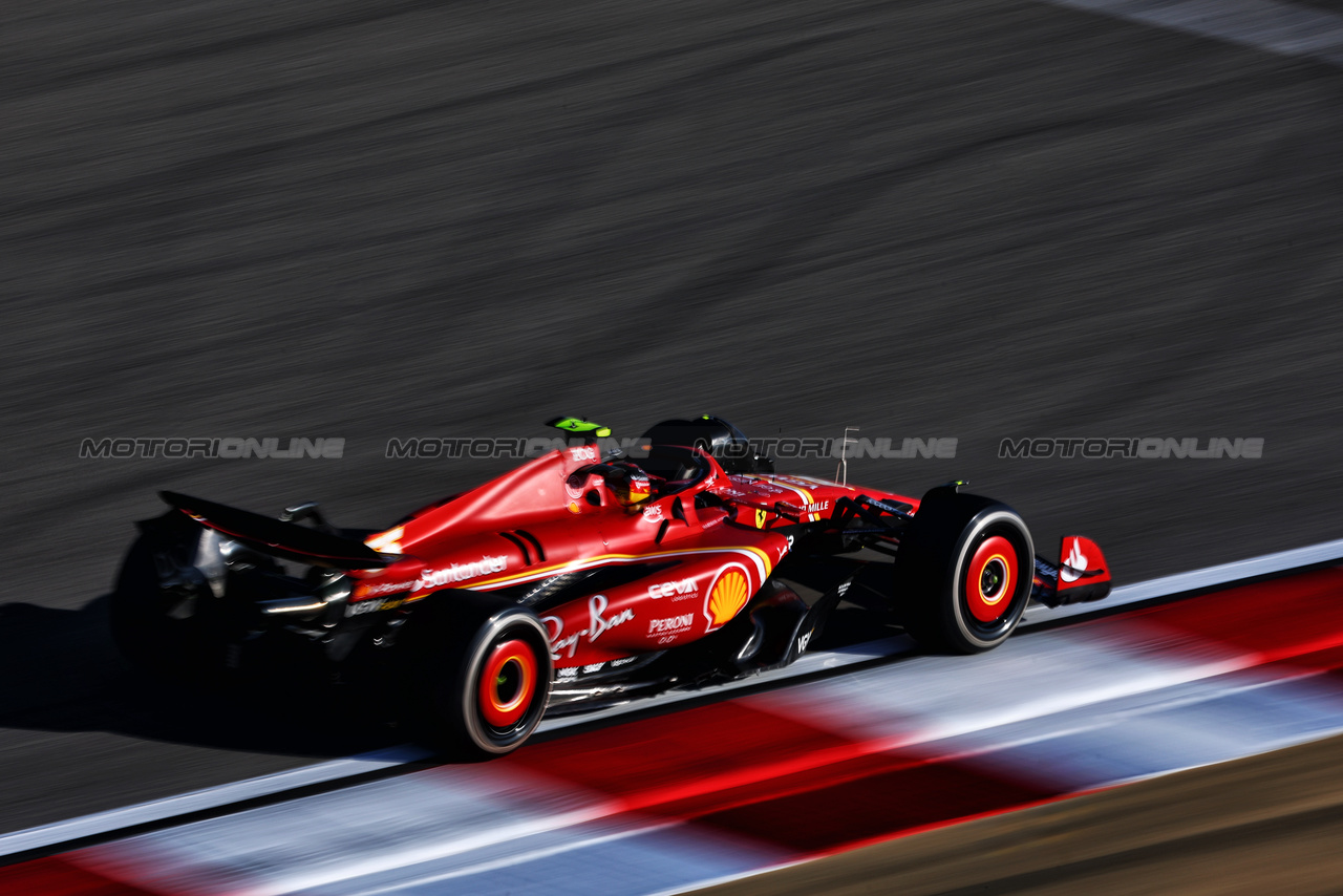 TEST BAHRAIN, Carlos Sainz Jr (ESP) Ferrari SF-24.

21.02.2024. Formula 1 Testing, Sakhir, Bahrain, Day One.

 - www.xpbimages.com, EMail: requests@xpbimages.com © Copyright: Coates / XPB Images