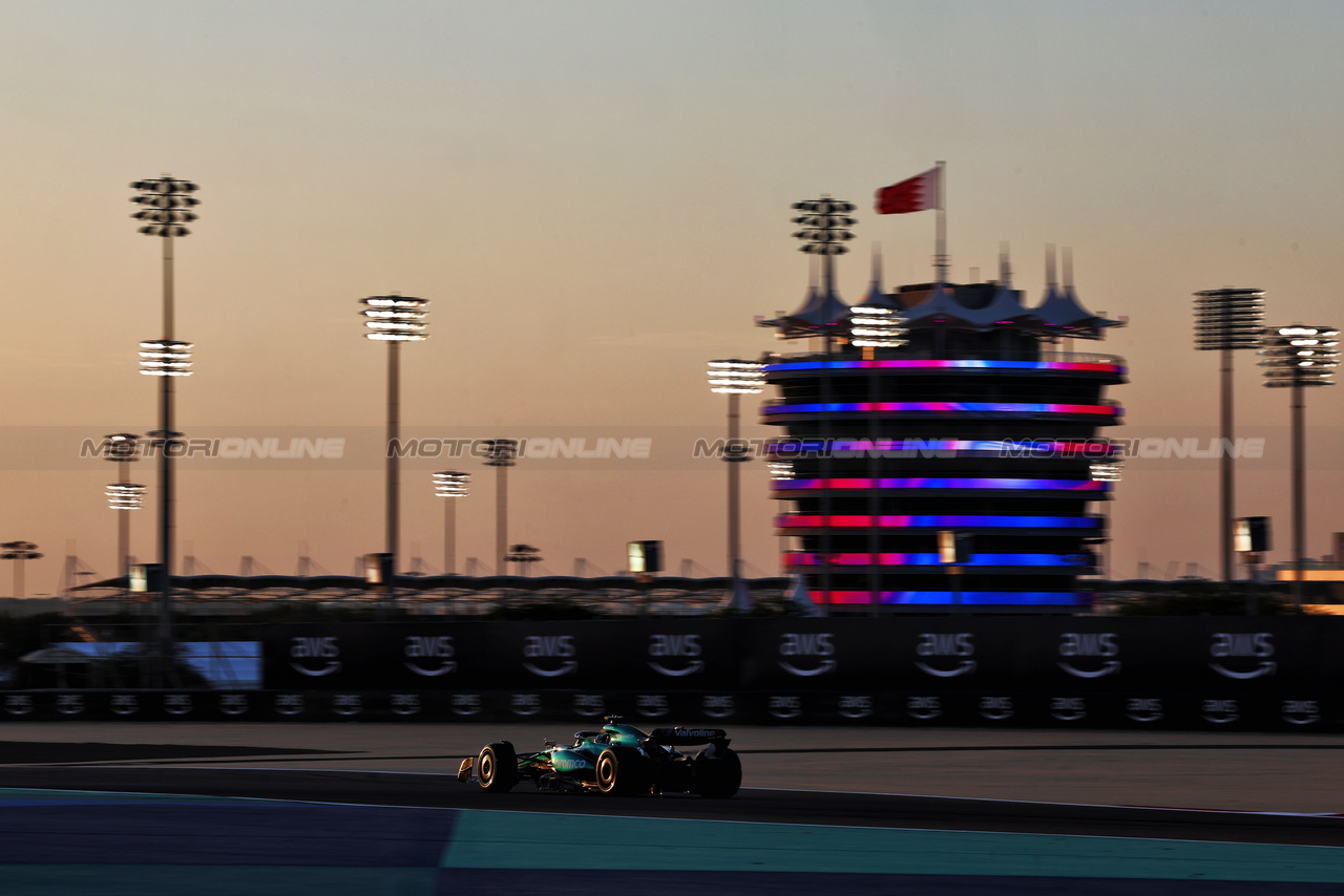 TEST BAHRAIN, Lance Stroll (CDN) Aston Martin F1 Team AMR24.

21.02.2024. Formula 1 Testing, Sakhir, Bahrain, Day One.

 - www.xpbimages.com, EMail: requests@xpbimages.com © Copyright: Coates / XPB Images