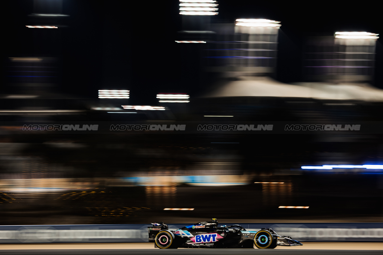 TEST BAHRAIN, Pierre Gasly (FRA) Alpine F1 Team A524.

21.02.2024. Formula 1 Testing, Sakhir, Bahrain, Day One.

- www.xpbimages.com, EMail: requests@xpbimages.com © Copyright: Bearne / XPB Images
