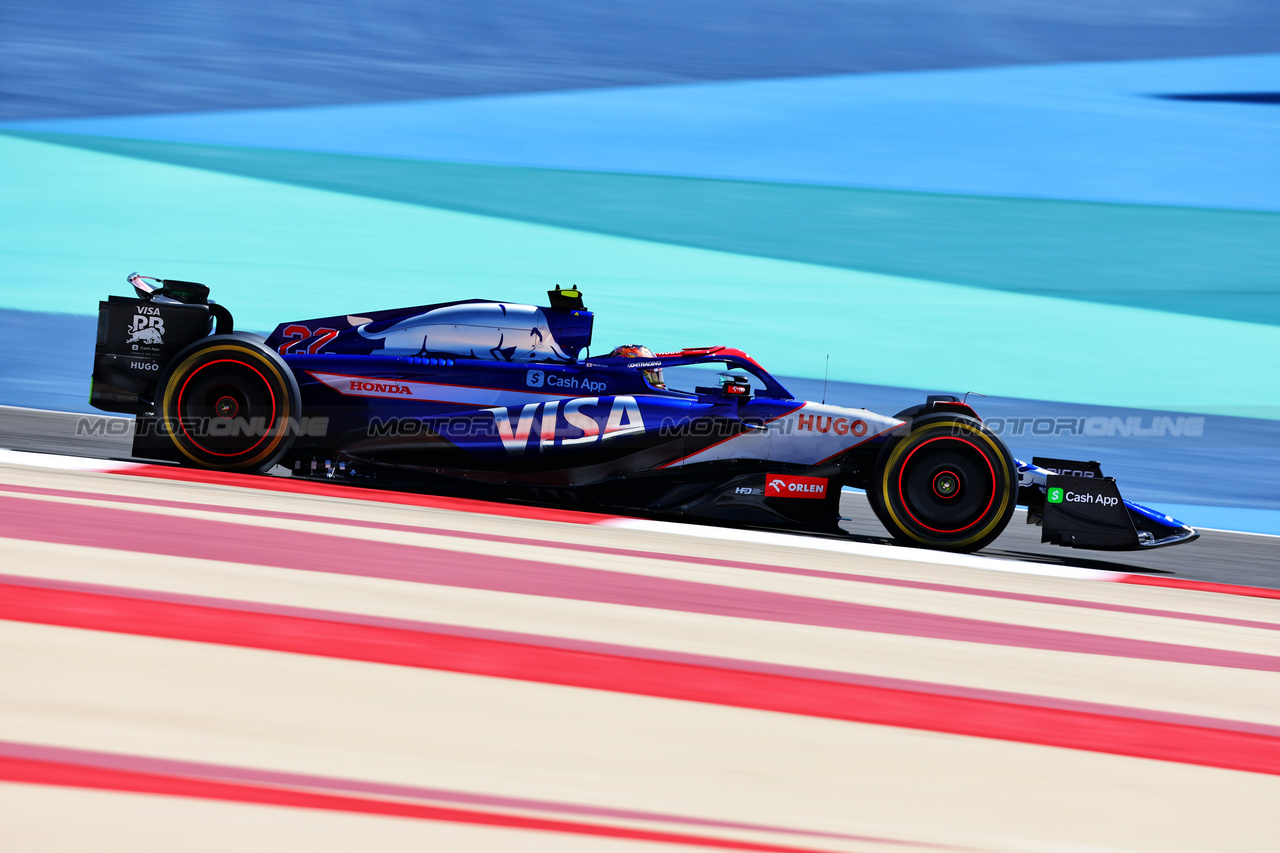 TEST BAHRAIN, Yuki Tsunoda (JPN) RB VCARB 01.

21.02.2024. Formula 1 Testing, Sakhir, Bahrain, Day One.

- www.xpbimages.com, EMail: requests@xpbimages.com © Copyright: Charniaux / XPB Images