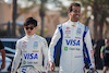 TEST BAHRAIN, (L to R): Yuki Tsunoda (JPN) RB e Daniel Ricciardo (AUS) RB.
21.02.2024. Formula 1 Testing, Sakhir, Bahrain, Day One.
- www.xpbimages.com, EMail: requests@xpbimages.com © Copyright: Bearne / XPB Images