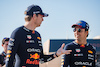 TEST BAHRAIN, (L to R): Max Verstappen (NLD) Red Bull Racing with Sergio Perez (MEX) Red Bull Racing.
21.02.2024. Formula 1 Testing, Sakhir, Bahrain, Day One.
- www.xpbimages.com, EMail: requests@xpbimages.com © Copyright: Bearne / XPB Images