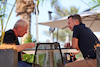 TEST BAHRAIN, (L to R): Dr Helmut Marko (AUT) Red Bull Motorsport Consultant with Christian Horner (GBR) Red Bull Racing Team Principal.
21.02.2024. Formula 1 Testing, Sakhir, Bahrain, Day One.
- www.xpbimages.com, EMail: requests@xpbimages.com © Copyright: Bearne / XPB Images