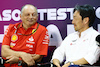 TEST BAHRAIN, (L to R): Frederic Vasseur (FRA) Ferrari Team Principal e Ayao Komatsu (JPN) Haas F1 Team Principal in the FIA Press Conference.
21.02.2024. Formula 1 Testing, Sakhir, Bahrain, Day One.
- www.xpbimages.com, EMail: requests@xpbimages.com © Copyright: Charniaux / XPB Images