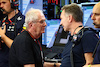 TEST BAHRAIN, (L to R): Dr Helmut Marko (AUT) Red Bull Motorsport Consultant with Christian Horner (GBR) Red Bull Racing Team Principal.
21.02.2024. Formula 1 Testing, Sakhir, Bahrain, Day One.
- www.xpbimages.com, EMail: requests@xpbimages.com © Copyright: Batchelor / XPB Images