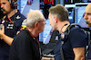 TEST BAHRAIN, (L to R): Dr Helmut Marko (AUT) Red Bull Motorsport Consultant with Christian Horner (GBR) Red Bull Racing Team Principal.
21.02.2024. Formula 1 Testing, Sakhir, Bahrain, Day One.
- www.xpbimages.com, EMail: requests@xpbimages.com © Copyright: Batchelor / XPB Images