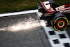 TEST BAHRAIN, Carlos Sainz Jr (ESP) Ferrari SF-24 sends sparks flying.
21.02.2024. Formula 1 Testing, Sakhir, Bahrain, Day One.
 - www.xpbimages.com, EMail: requests@xpbimages.com © Copyright: Coates / XPB Images