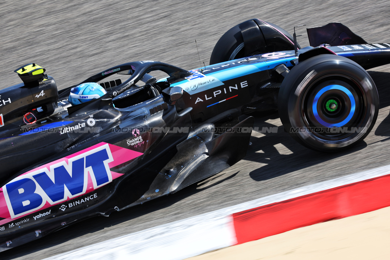 TEST BAHRAIN, Pierre Gasly (FRA) Alpine F1 Team A524.

22.02.2024. Formula 1 Testing, Sakhir, Bahrain, Day Two.

- www.xpbimages.com, EMail: requests@xpbimages.com © Copyright: Bearne / XPB Images
