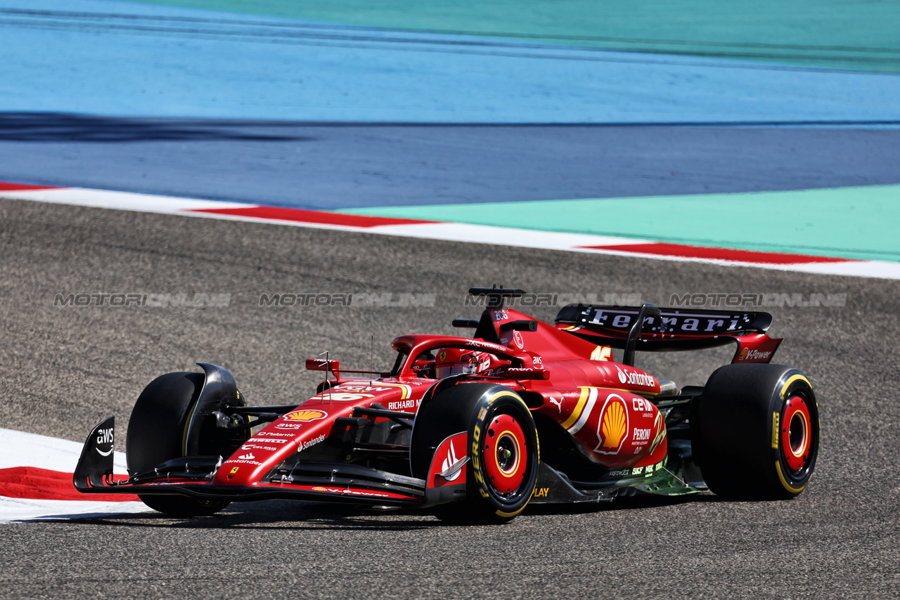 TEST BAHRAIN, Charles Leclerc (MON) Ferrari SF-24.

22.02.2024. Formula 1 Testing, Sakhir, Bahrain, Day Two.

- www.xpbimages.com, EMail: requests@xpbimages.com © Copyright: Moy / XPB Images