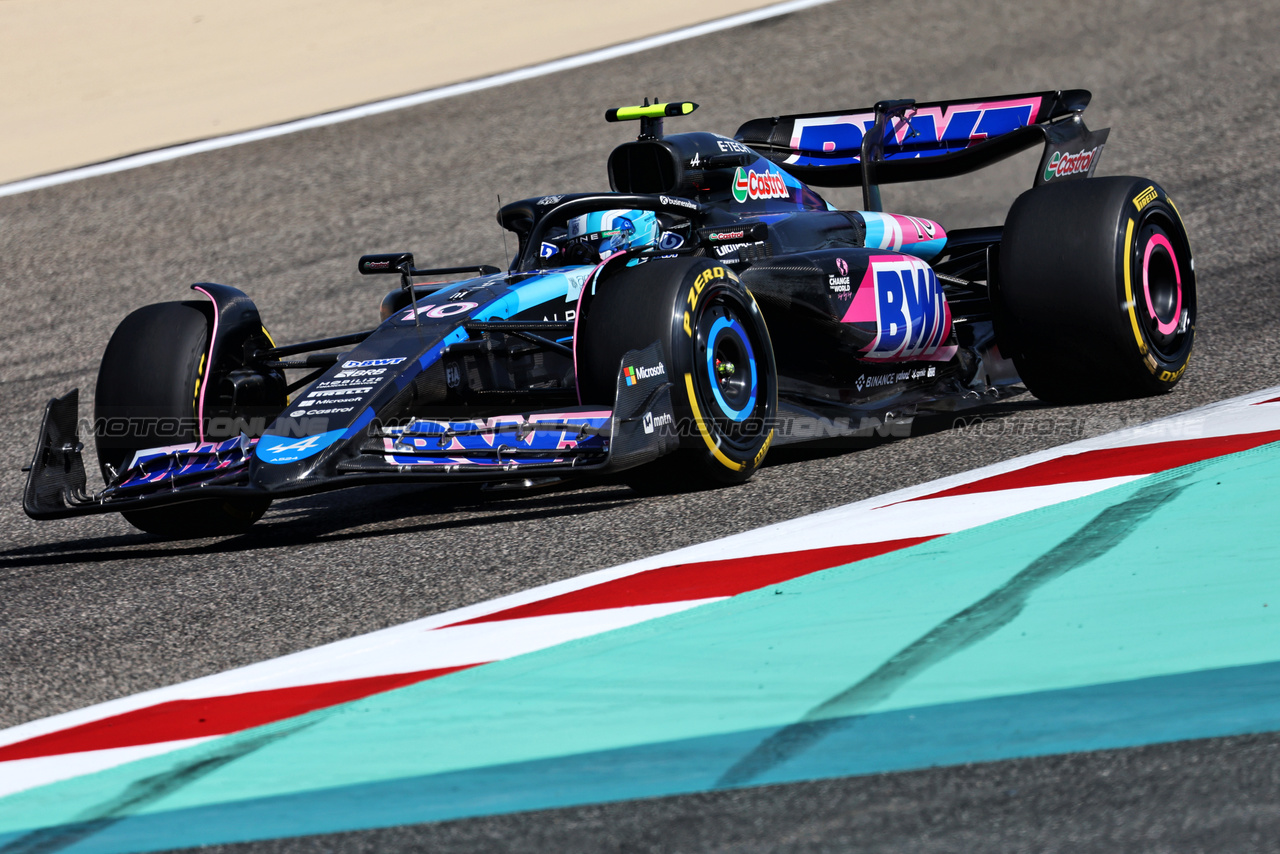 TEST BAHRAIN, Pierre Gasly (FRA) Alpine F1 Team A524.

22.02.2024. Formula 1 Testing, Sakhir, Bahrain, Day Two.

- www.xpbimages.com, EMail: requests@xpbimages.com © Copyright: Moy / XPB Images