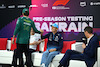 TEST BAHRAIN, (L to R): Fernando Alonso (ESP) Aston Martin F1 Team; George Russell (GBR) Mercedes AMG F1; e Alexander Albon (THA) Williams Racing, in the FIA Press Conference.
22.02.2024. Formula 1 Testing, Sakhir, Bahrain, Day Two.
- www.xpbimages.com, EMail: requests@xpbimages.com © Copyright: XPB Images