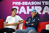 TEST BAHRAIN, (L to R): George Russell (GBR) Mercedes AMG F1 e Alexander Albon (THA) Williams Racing in the FIA Press Conference.
22.02.2024. Formula 1 Testing, Sakhir, Bahrain, Day Two.
- www.xpbimages.com, EMail: requests@xpbimages.com © Copyright: XPB Images