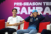 TEST BAHRAIN, (L to R): George Russell (GBR) Mercedes AMG F1 e Alexander Albon (THA) Williams Racing in the FIA Press Conference.
22.02.2024. Formula 1 Testing, Sakhir, Bahrain, Day Two.
- www.xpbimages.com, EMail: requests@xpbimages.com © Copyright: XPB Images
