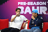 TEST BAHRAIN, (L to R): George Russell (GBR) Mercedes AMG F1 e Alexander Albon (THA) Williams Racing in the FIA Press Conference.
22.02.2024. Formula 1 Testing, Sakhir, Bahrain, Day Two.
- www.xpbimages.com, EMail: requests@xpbimages.com © Copyright: XPB Images