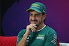 TEST BAHRAIN, Fernando Alonso (ESP) Aston Martin F1 Team in the FIA Press Conference.
22.02.2024. Formula 1 Testing, Sakhir, Bahrain, Day Two.
- www.xpbimages.com, EMail: requests@xpbimages.com © Copyright: XPB Images