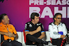TEST BAHRAIN, (L to R): Zak Brown (USA) McLaren Executive Director; Bruno Famin (FRA) Alpine Motorsports Vice President; e Laurent Mekies (FRA) RB Technical Director, in the FIA Press Conference.
22.02.2024. Formula 1 Testing, Sakhir, Bahrain, Day Two.
- www.xpbimages.com, EMail: requests@xpbimages.com © Copyright: Bearne / XPB Images
