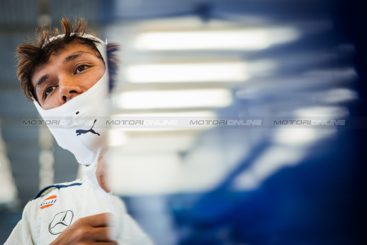 TEST BAHRAIN, Alexander Albon (THA) Williams Racing.

23.02.2024. Formula 1 Testing, Sakhir, Bahrain, Day Three.

- www.xpbimages.com, EMail: requests@xpbimages.com © Copyright: Bearne / XPB Images