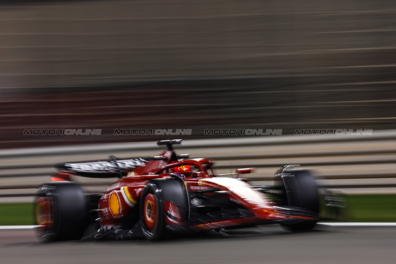 TEST BAHRAIN, Charles Leclerc (FRA), Ferrari 
23.02.2024. Formula 1 Testing, Sakhir, Bahrain, Day Three.
- www.xpbimages.com, EMail: requests@xpbimages.com © Copyright: Charniaux / XPB Images
