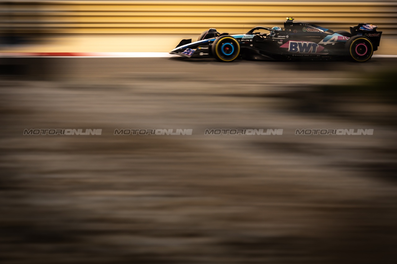 TEST BAHRAIN, Pierre Gasly (FRA) Alpine F1 Team A524.

23.02.2024. Formula 1 Testing, Sakhir, Bahrain, Day Three.

- www.xpbimages.com, EMail: requests@xpbimages.com © Copyright: Bearne / XPB Images