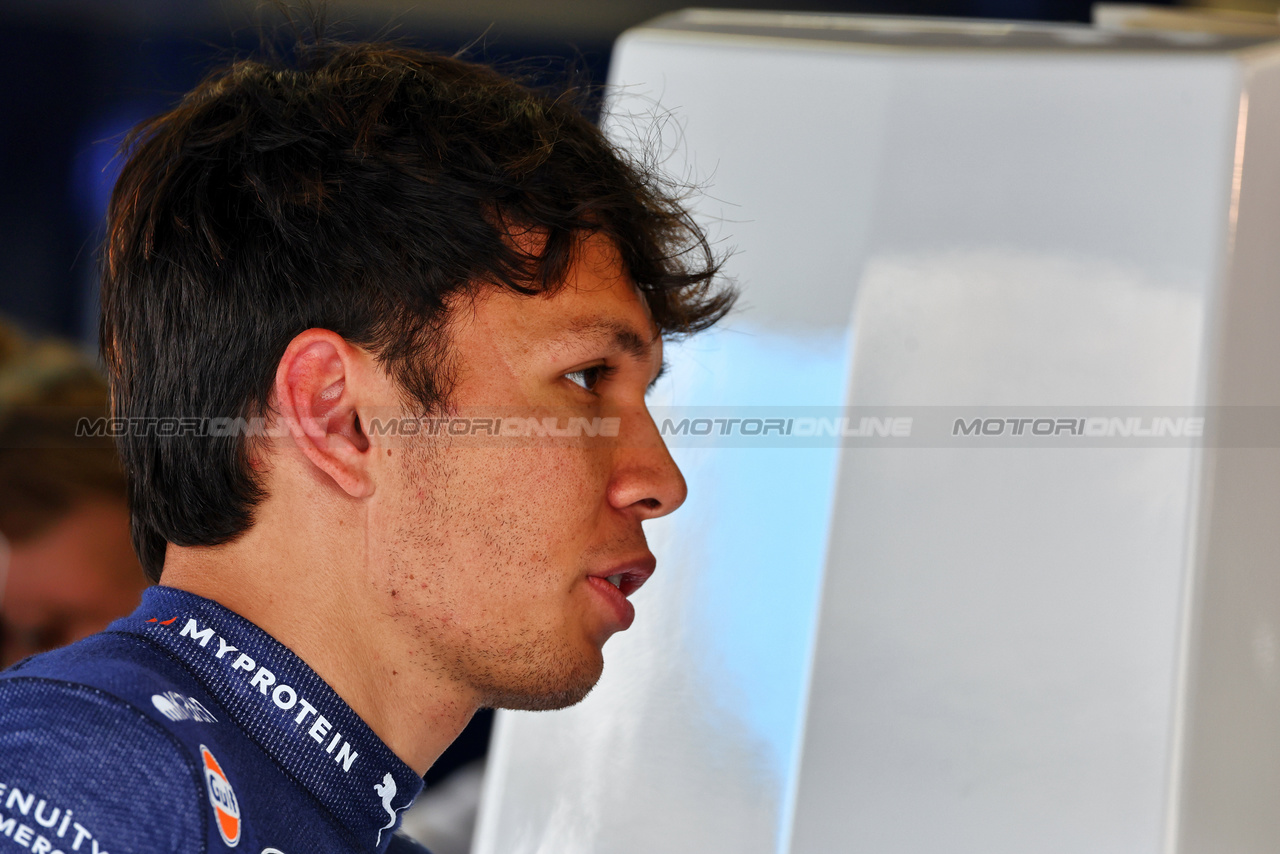 TEST BAHRAIN, Alexander Albon (THA) Williams Racing.

23.02.2024. Formula 1 Testing, Sakhir, Bahrain, Day Three.

 - www.xpbimages.com, EMail: requests@xpbimages.com © Copyright: Coates / XPB Images